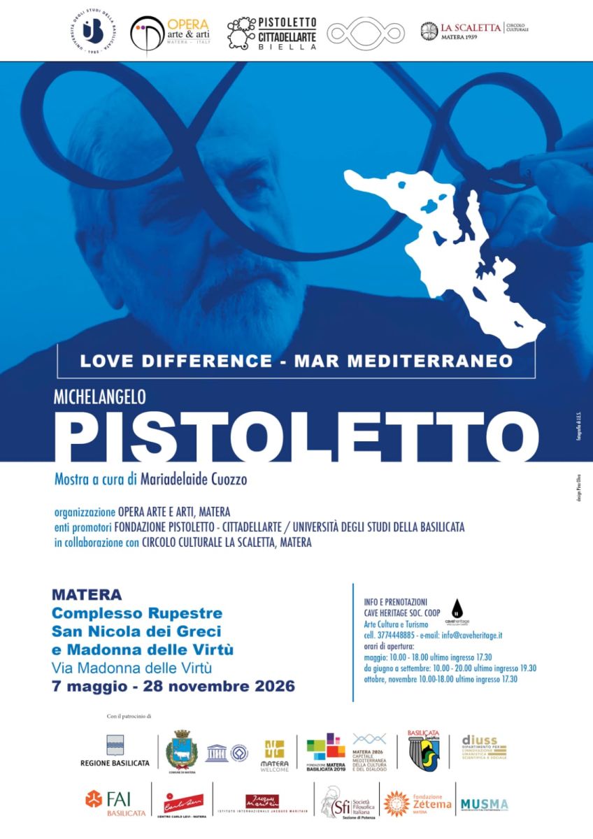 Mostra "Love Difference &ndash; Mar Mediterraneo" di Michelangelo Pistoletto (SFI Potenza)