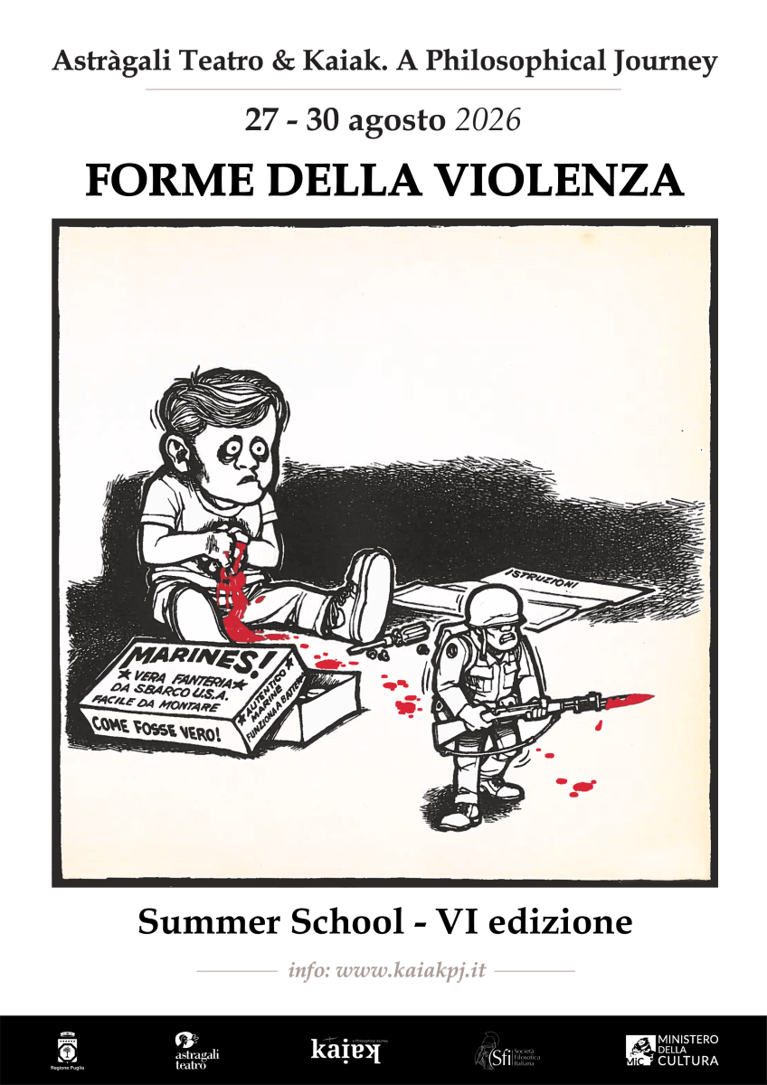 Summer School 2026  "Forme della violenza" (27-30 agosto)