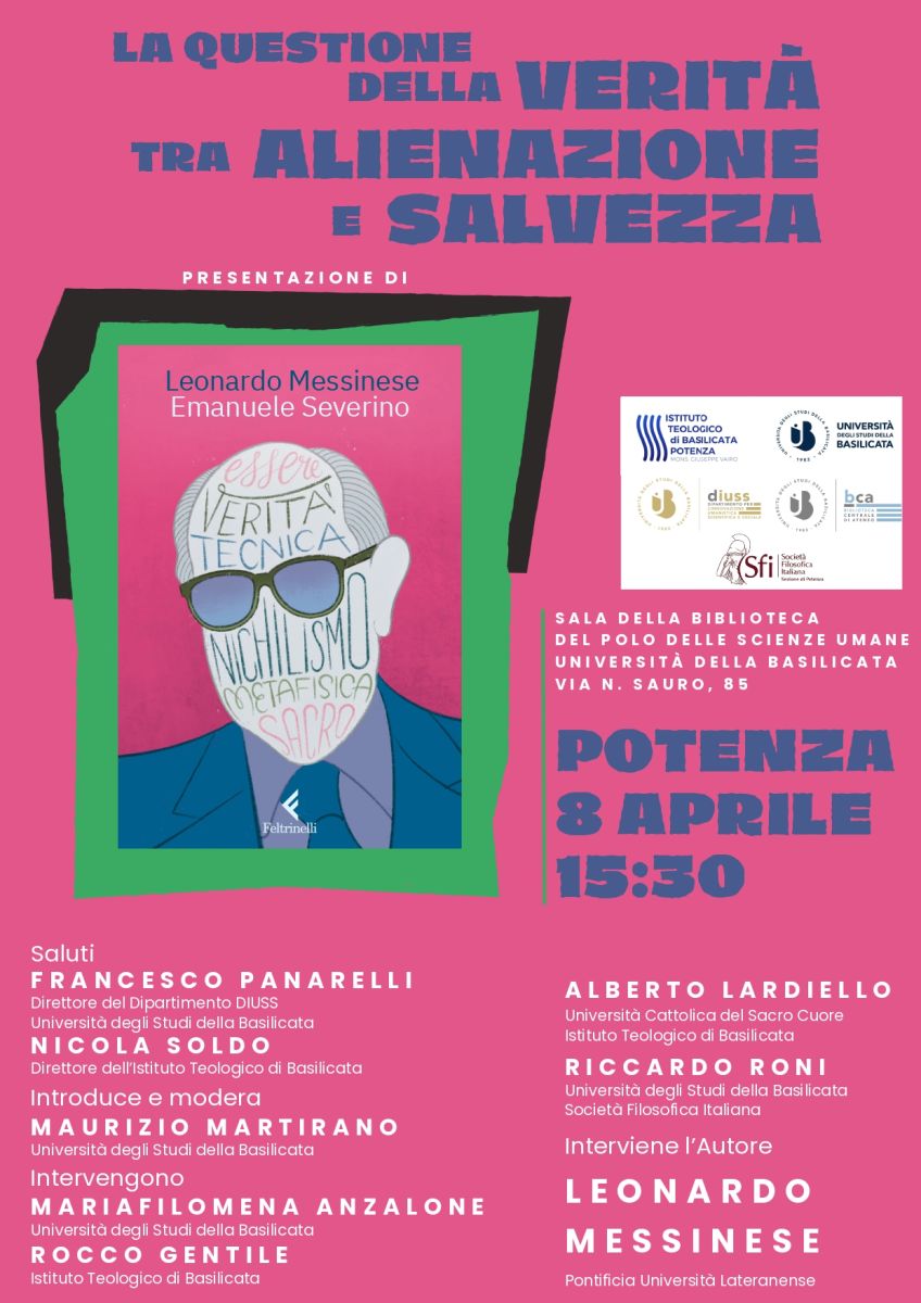 La questione della verit&agrave; tra alienazione e salvezza (SFI Potenza)
