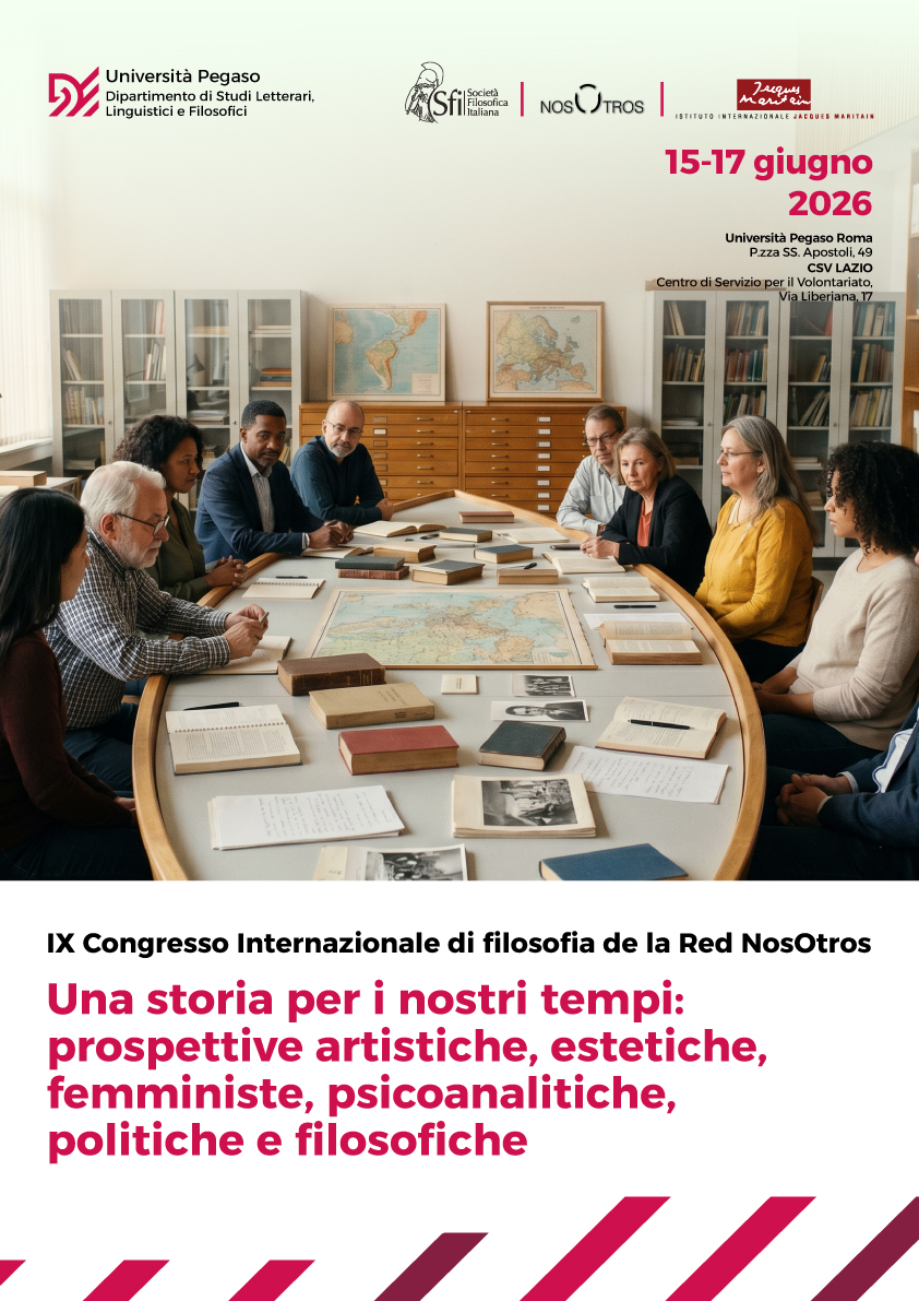IX Congresso Internazionale di filosofia de la Red NosOtros (15-17 giugno)