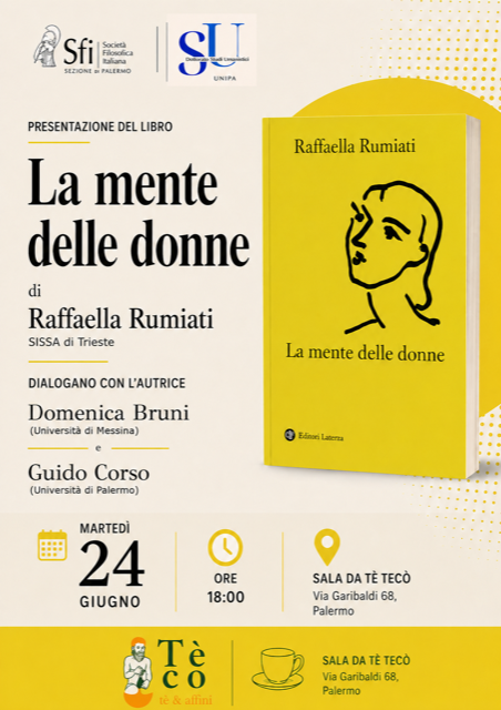 Presentazione del libro "La mente delle donne" (SFI Palermo)