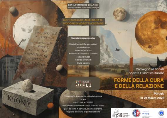 Convegno nazionale SFI 2026: Forme della cura e della relazione (Perugia, 19-21 marzo 2026)