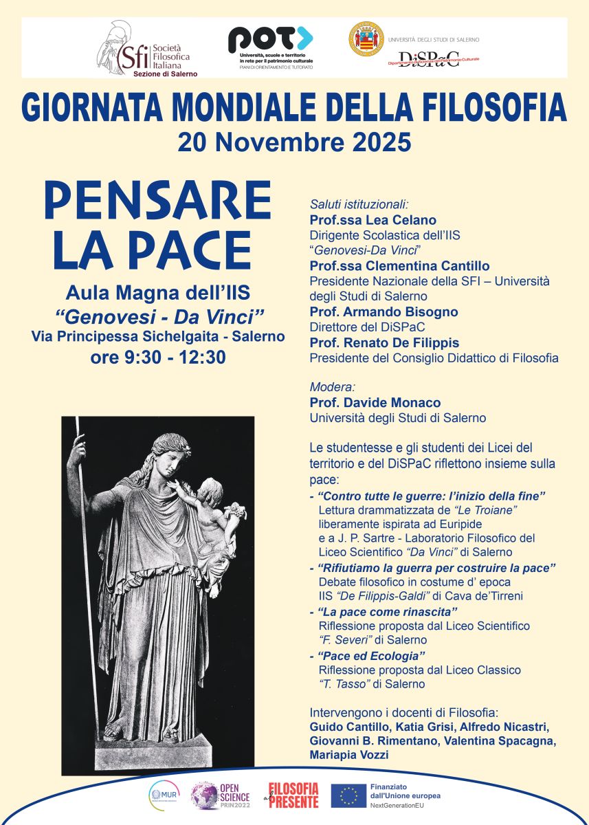 Pensare la pace (SFI Salerno per la GMF)