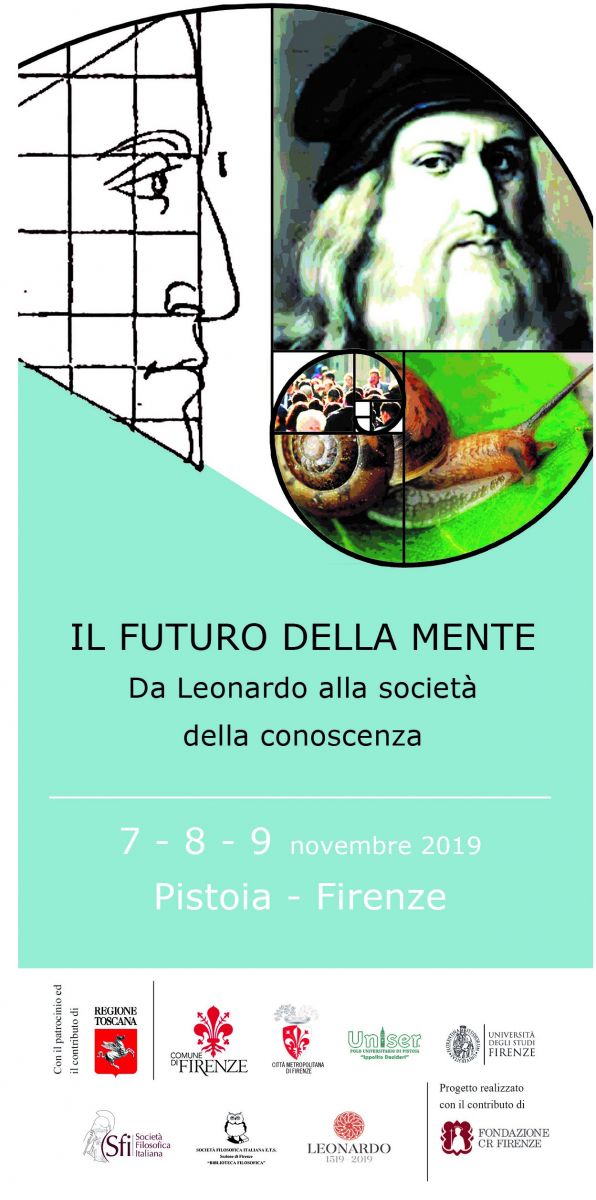 CONGRESSO NAZIONALE SFI 2019 - IL FUTURO DELLA MENTE: Da Leonardo alla societ&agrave; della conoscenza