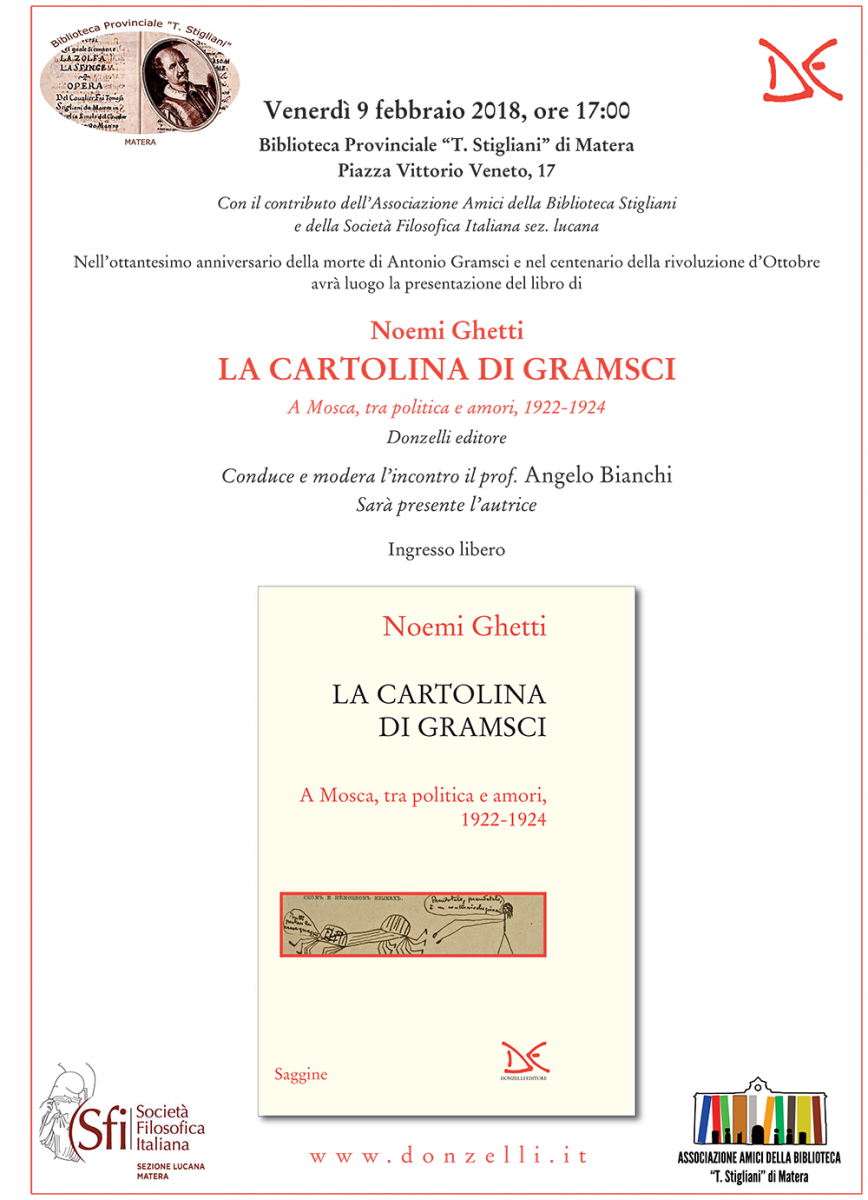 Sezione Lucana Matera: Presentazione "La cartolina di Gramsci"