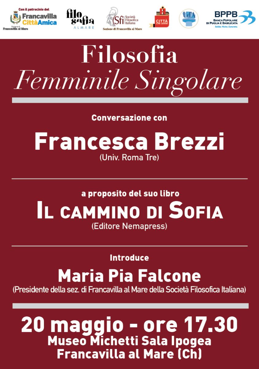 Filosofia Femminile Singolare - Conversazione con Francesca Brezzi