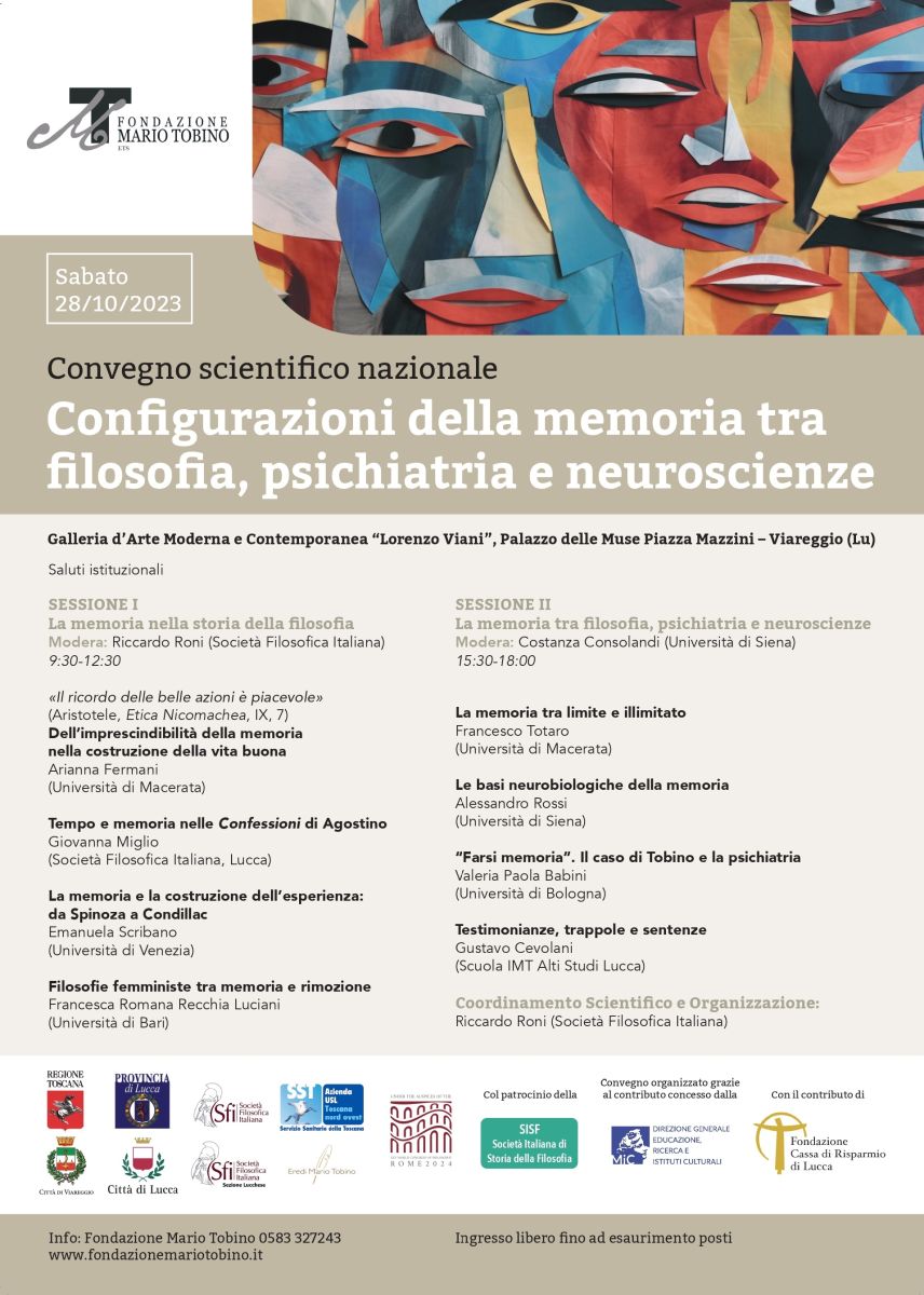 Convegno scientifico nazionale - Configurazioni della memoria tra filosofia, psichiatria e neuroscienze