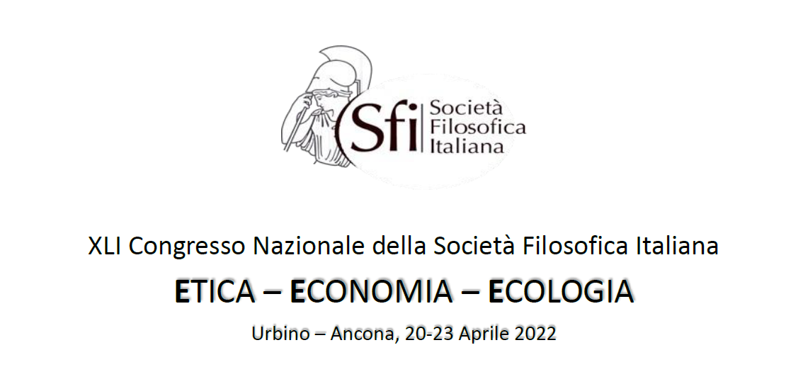 XLI Congresso Nazionale della SFI:  Etica, Economia, Ecologia