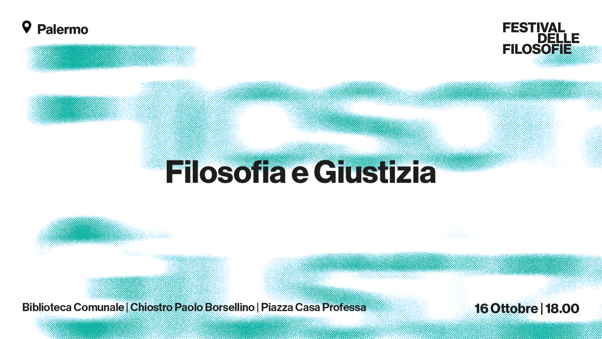 Festival delle Filosofia, Filosofia e Giustizia a cura della SFI-Palermo