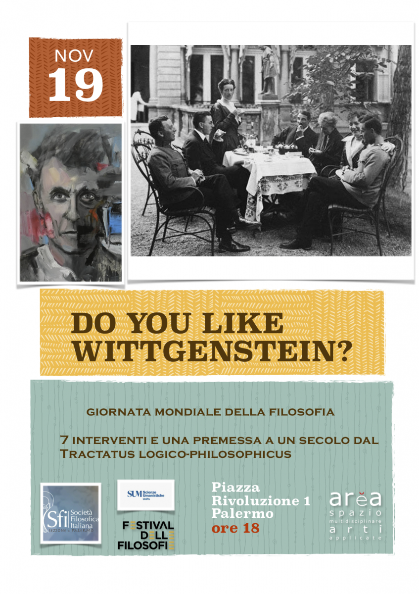 Giornata mondiale della filosofia. Do you like Wittgenstein?