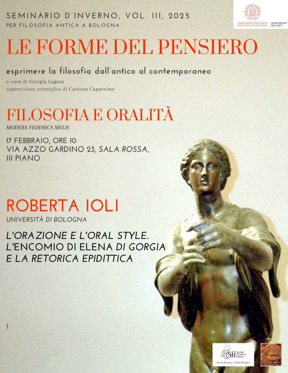 Le Forme del Pensiero &#8210; 2. Orazione / Oral Style